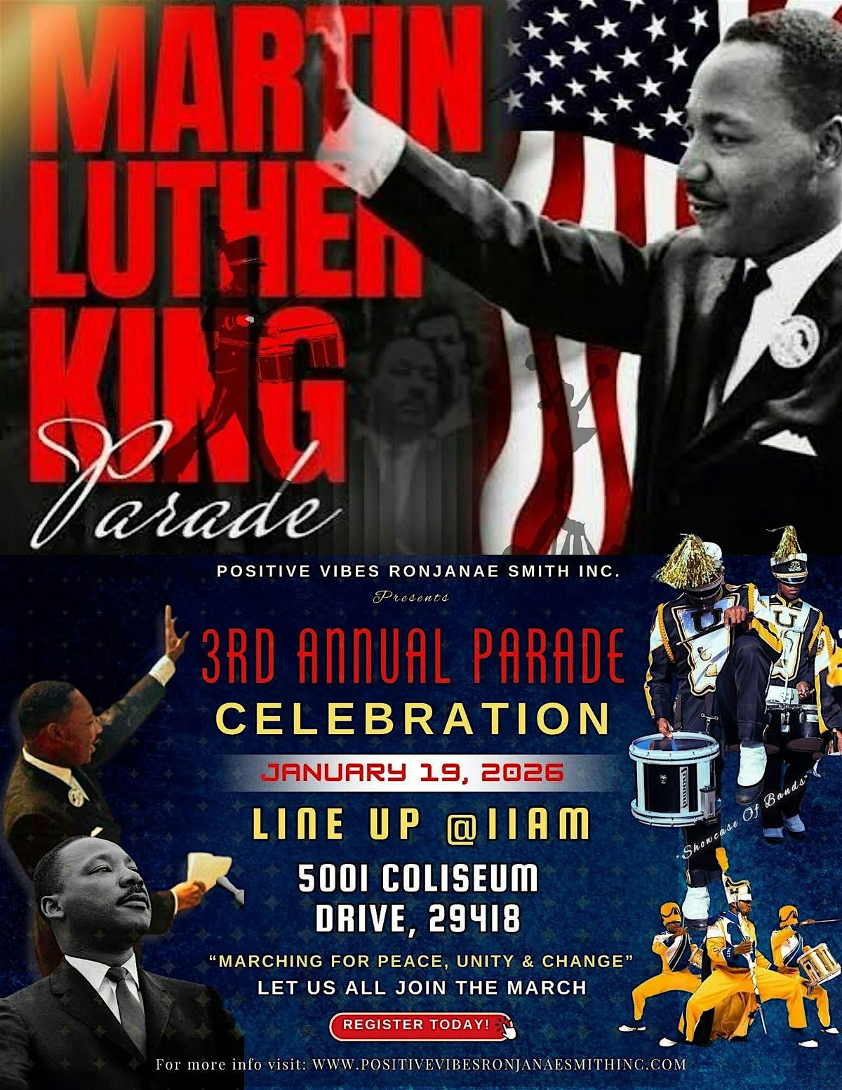 MLK Day 2026 Showcase of Bands