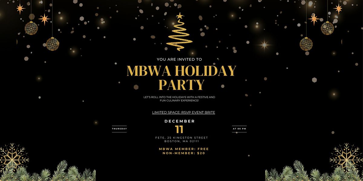MBWA Holiday Party