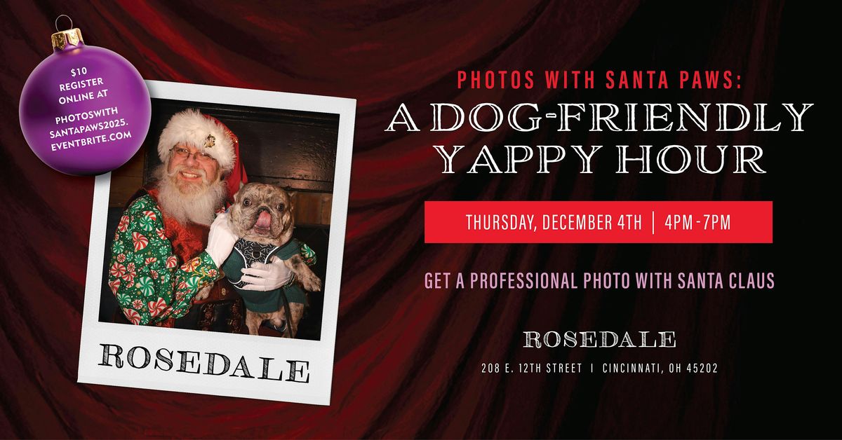 Photos with Santa Paws