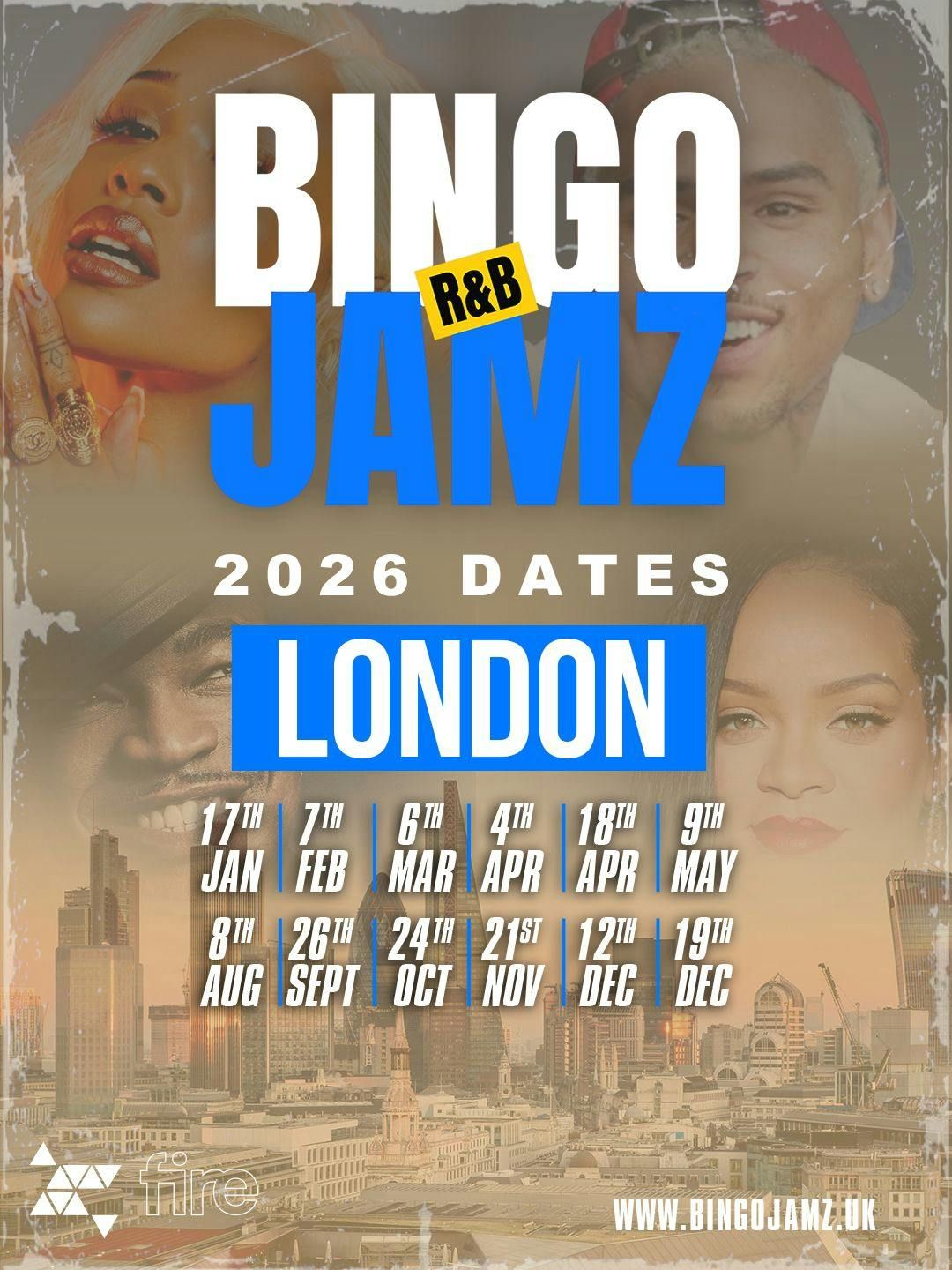 Bingo Jamz London | December 19th 2026
