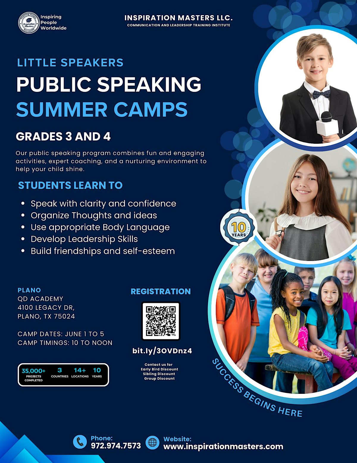 Little Speakers   Public Speaking Summer Camps in Plano for Grade 3 and 4