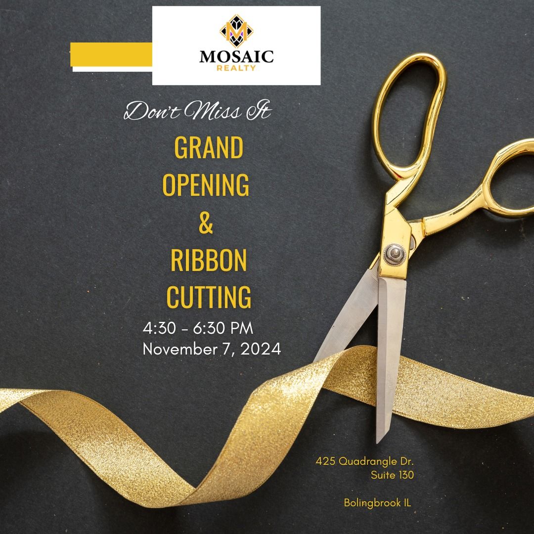 Ribbon Cutting & Grand Opening 425 Quadrangle Drive, Bolingbrook, IL