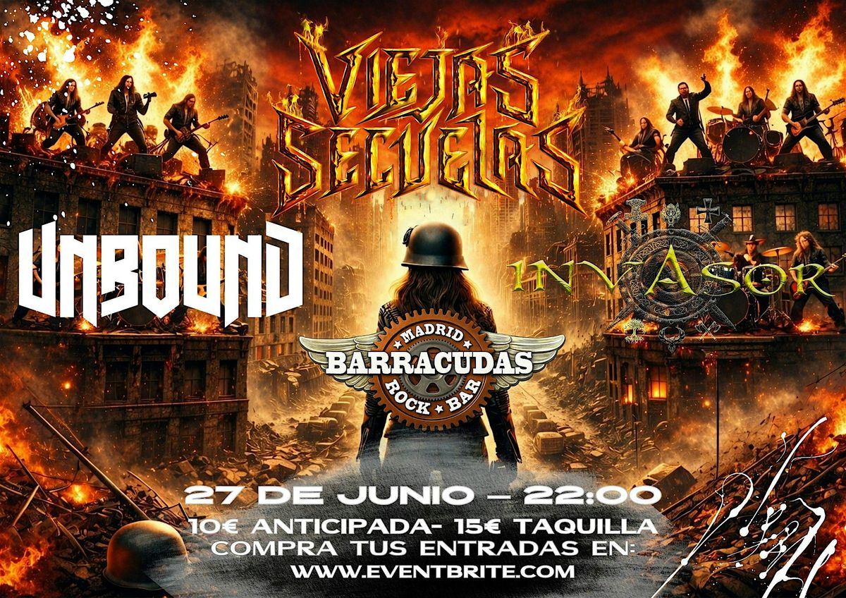 Viejas Secuelas + Invasor + Unbound