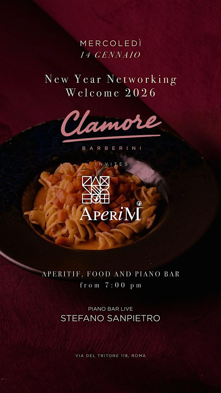 APERIMI 14.01 | WELCOME 2026 @Clamore at Clamore Barberini, Roma on ...