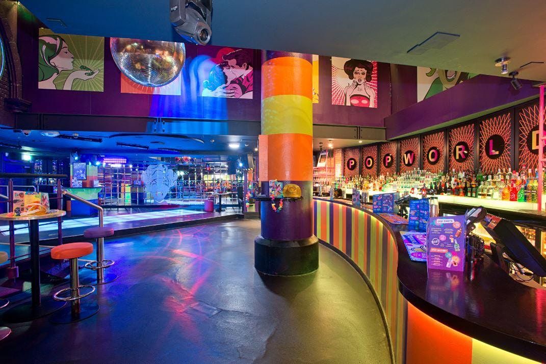 80s 90s Popworld Bank | Free Drink | Dancing