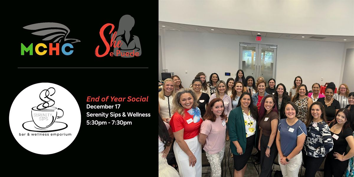 \u00a1Ella se Puede! Fiesta social de fin de a\u00f1o