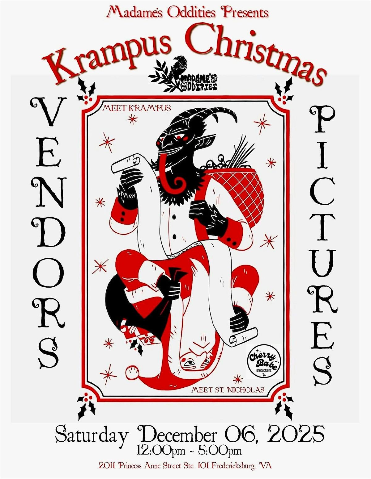 Pictures with Krampus!