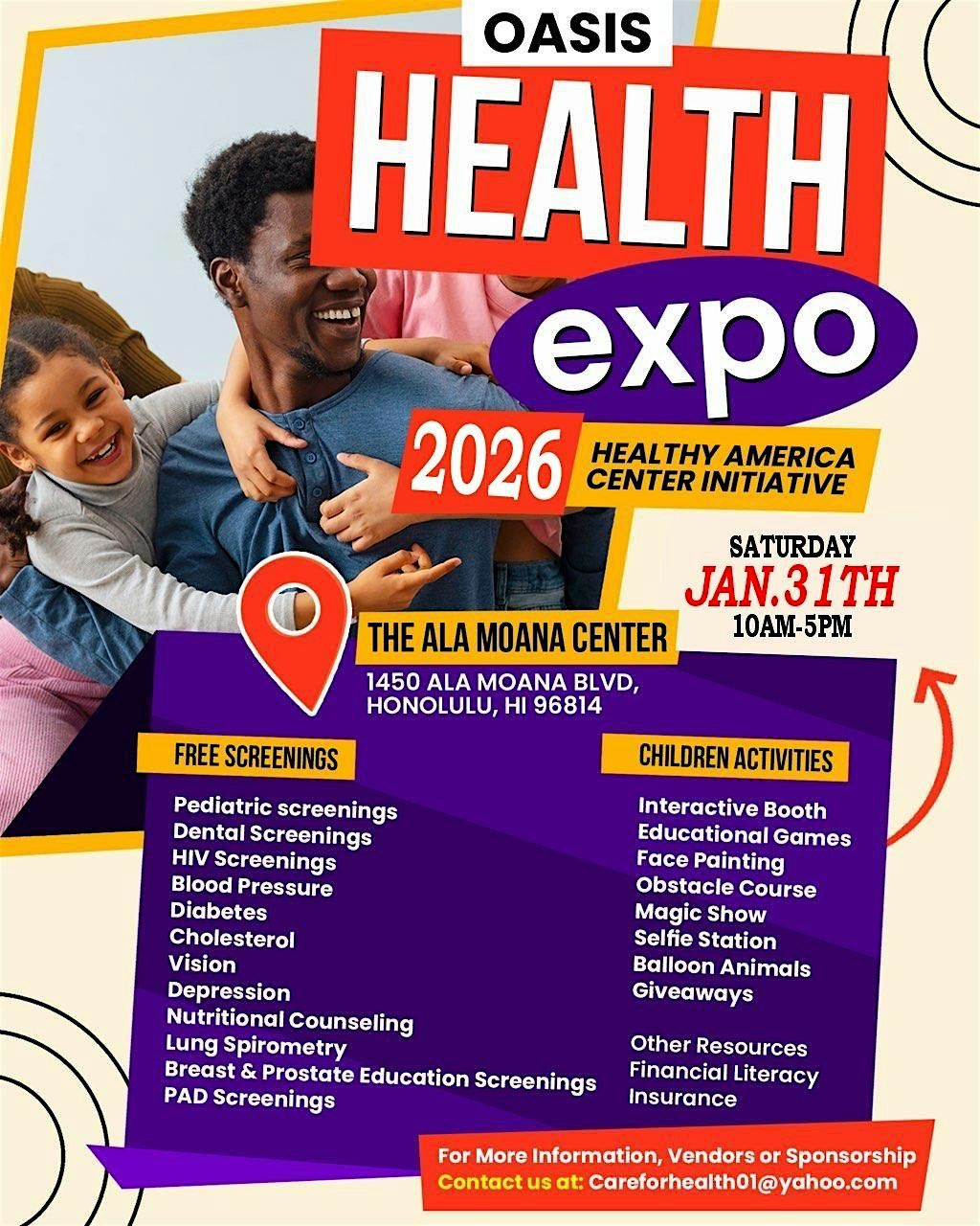 Oasis Health  Expo 2026 Honolulu