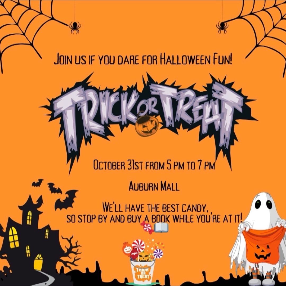 Trick or Treat at Auburn Mall Auburn Mall October 31, 2024