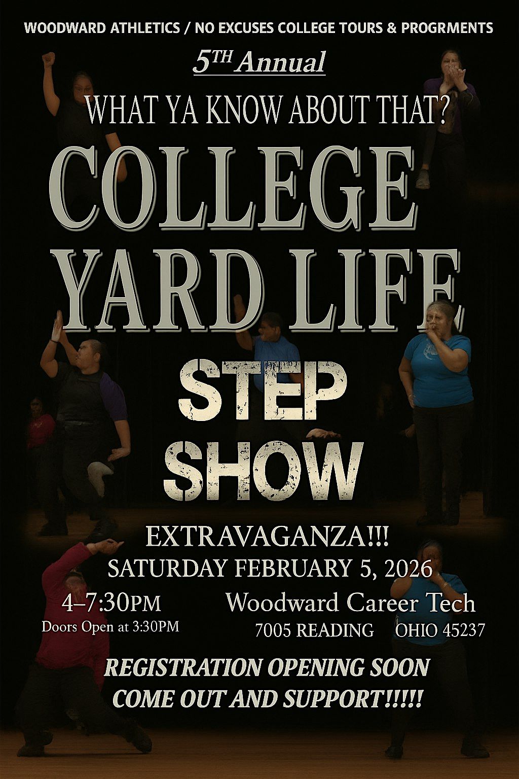 WHAT  YA KNOW ABOUT THAT COLLEGE YARD LIFE STEP SHOW