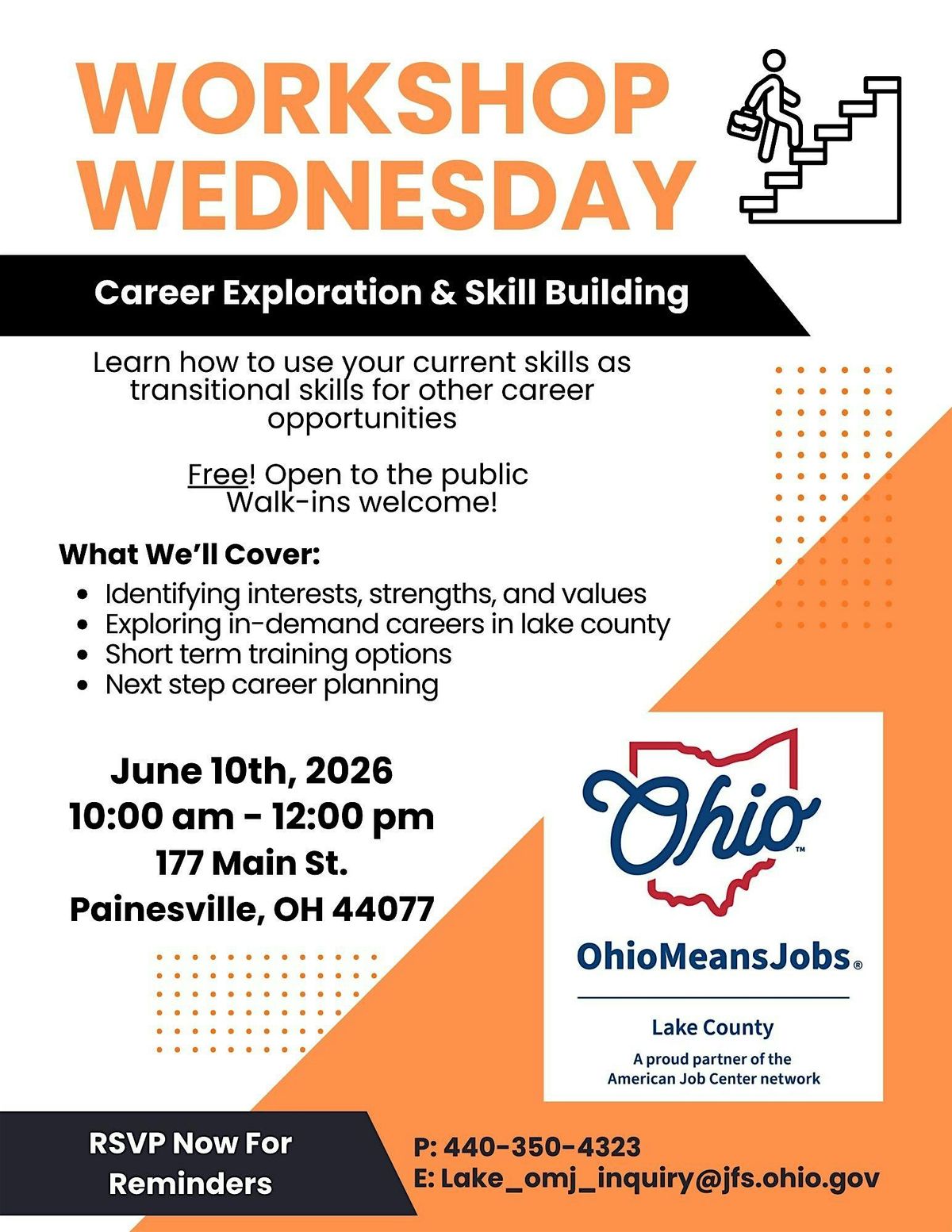 Workshop Wednesday: Career Exploration & Skill Building