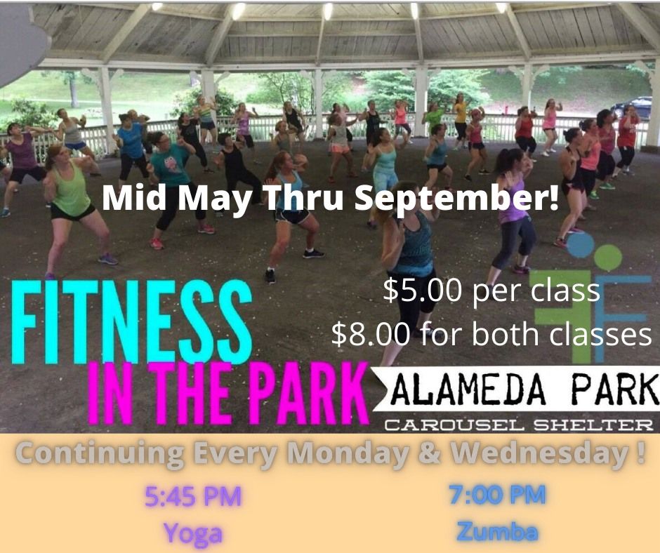 Fitness in the Park Carousel Shelter Alameda Park, Butler Co. Parks