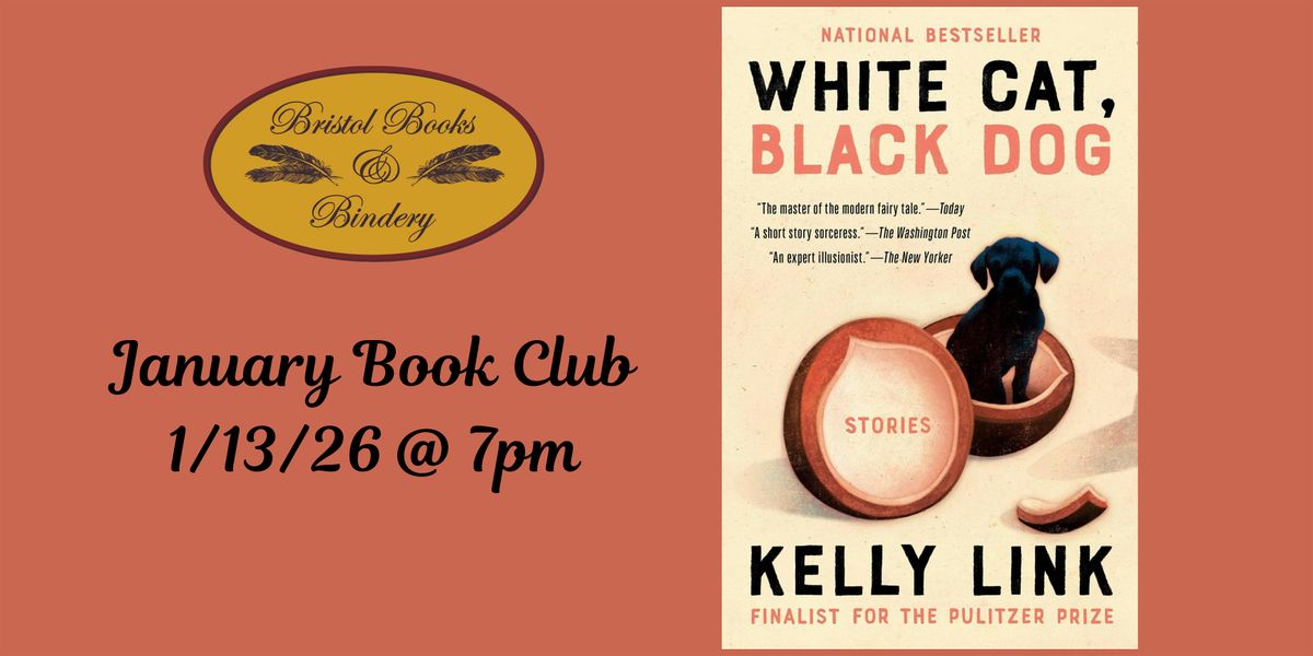 January Book Club: White Cat, Black Dog by Kelly Link