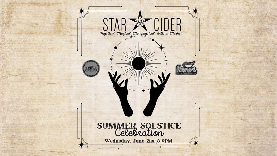 Summer Solstice Celebration Star Cider, Canandaigua, NY June 21, 2023