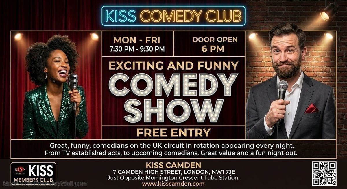 Comedy Show London | TUESDAY, 26TH MAY 2026