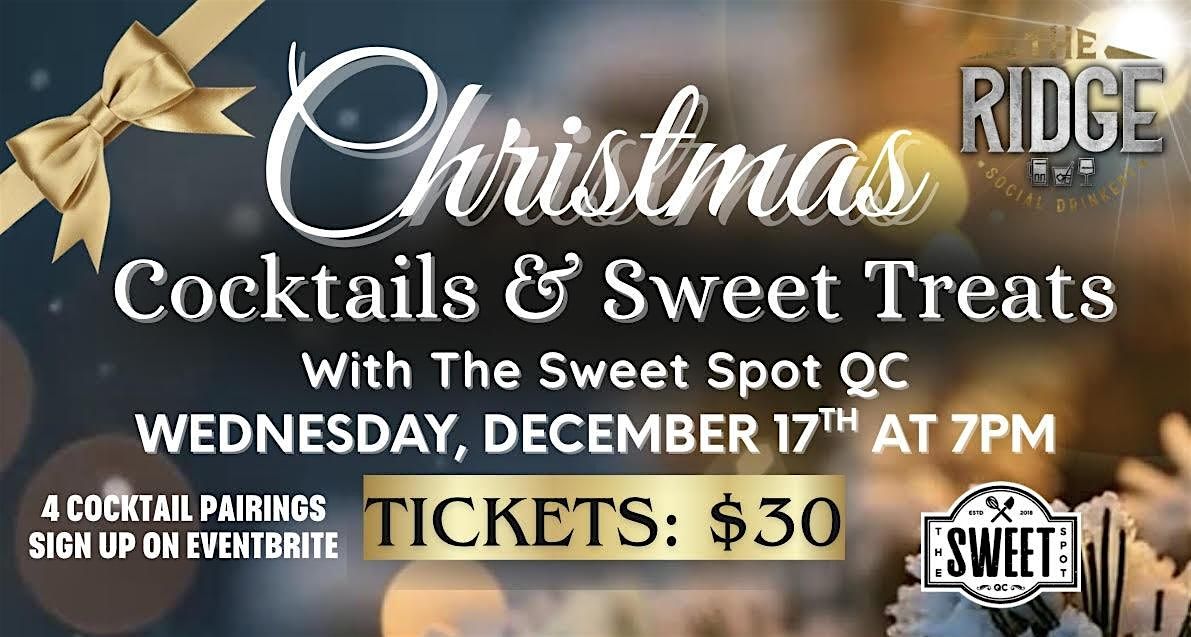 Christmas Cocktails and Sweet Treats