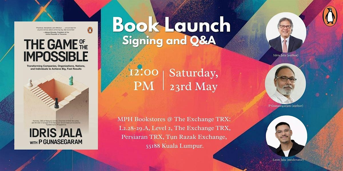 The Game of the Impossible \u2014 Book Launch & Author Conversation