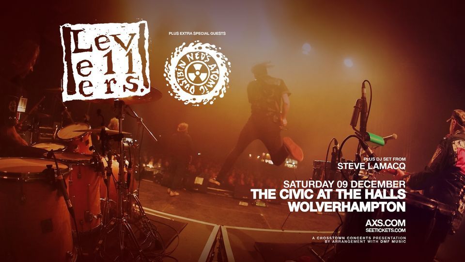 Levellers plus special guests Neds Atomic Dustbin at The Civic at The ...