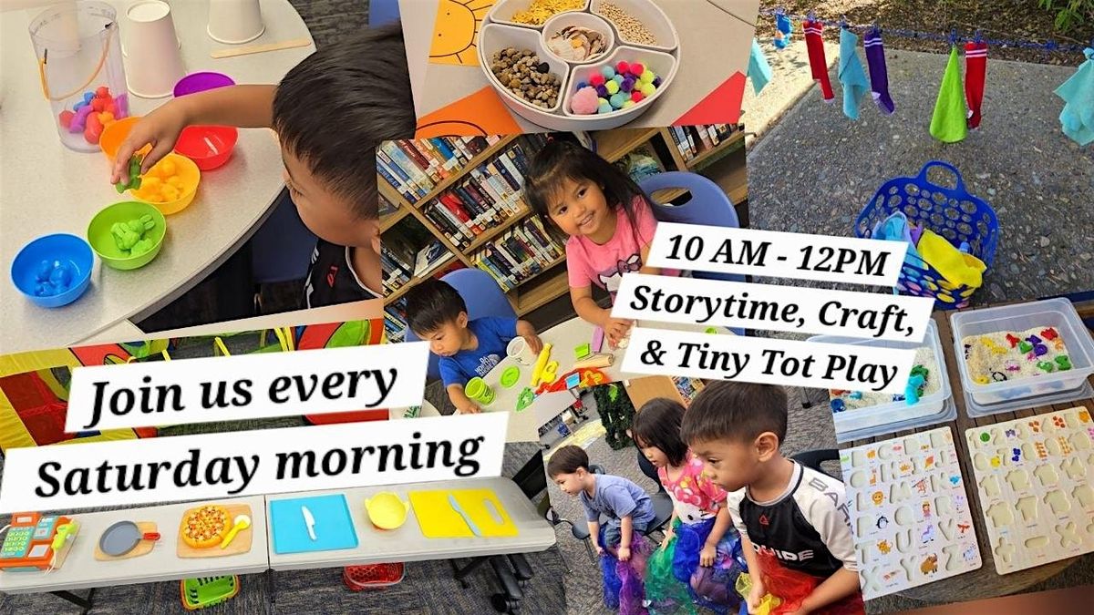 Storytime, Craft, & Tiny Tot Play