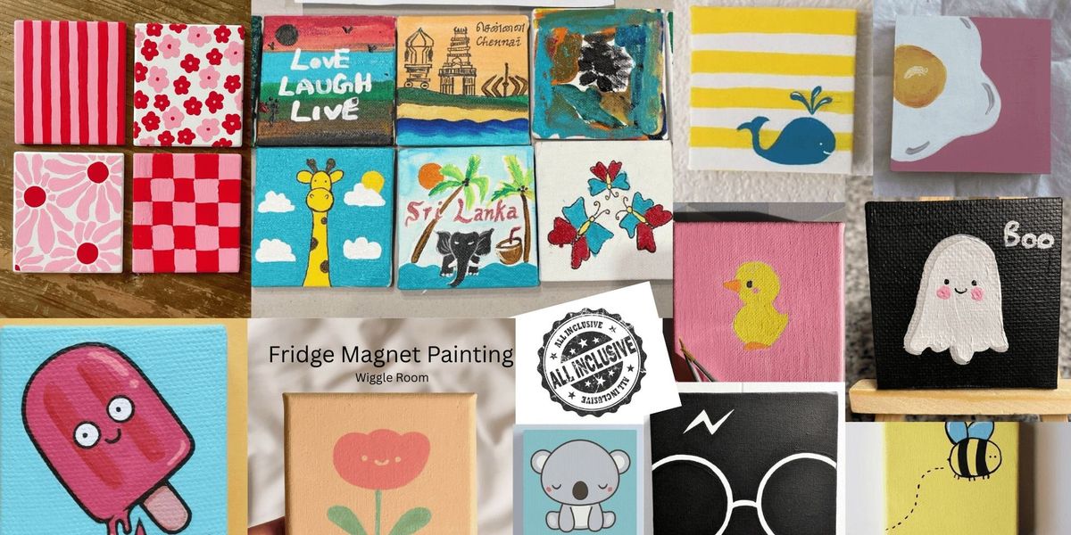 Fridge Magnet Painting