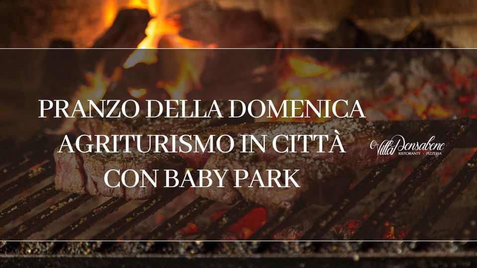 Pranzo della Domenica con Baby Park a Villa Pensabene Villa Pensabene
