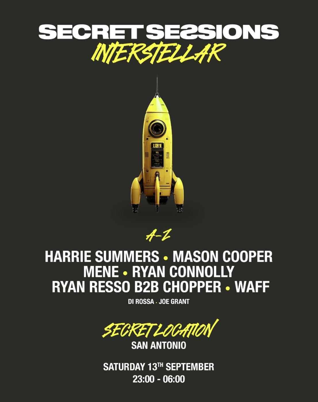 Secret Sessions - Interstellar | CLOSING PARTY | Ibiza