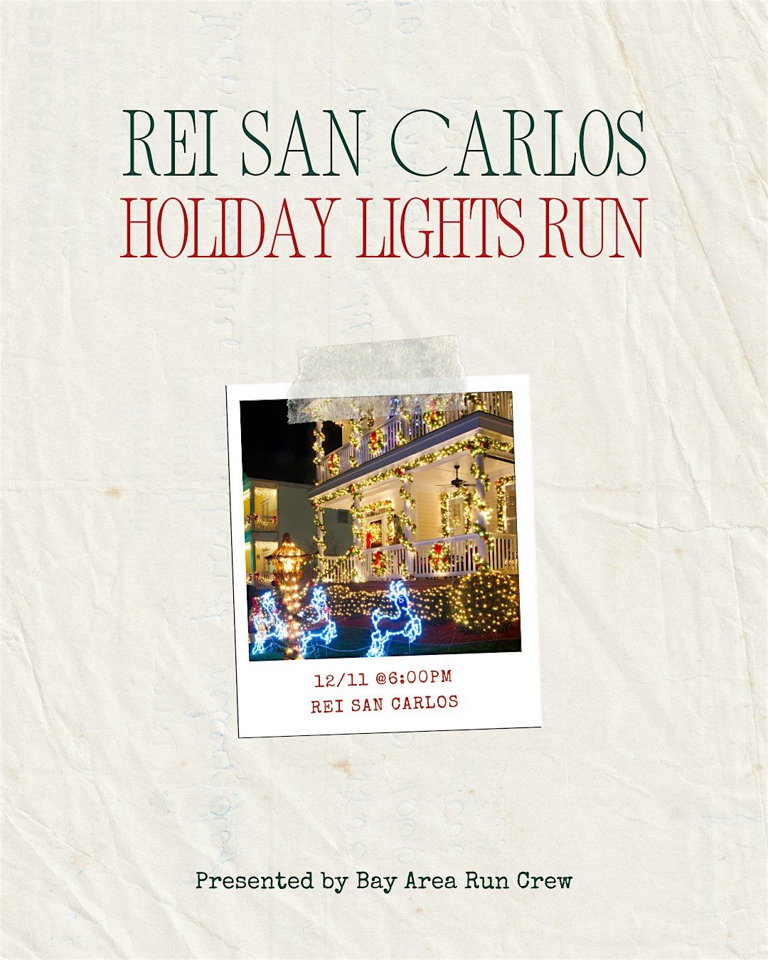 BARC x REI San Carlos Holiday Lights Run