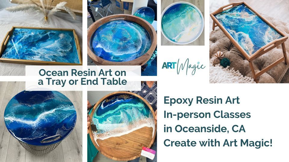 DIY Sea Glass Resin Art  Join Open Sea Glass Session – Create