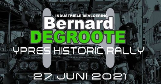 Bernard Degroote Ypres Historic Rally Karte Anzeigen Poperinge June 27 2021