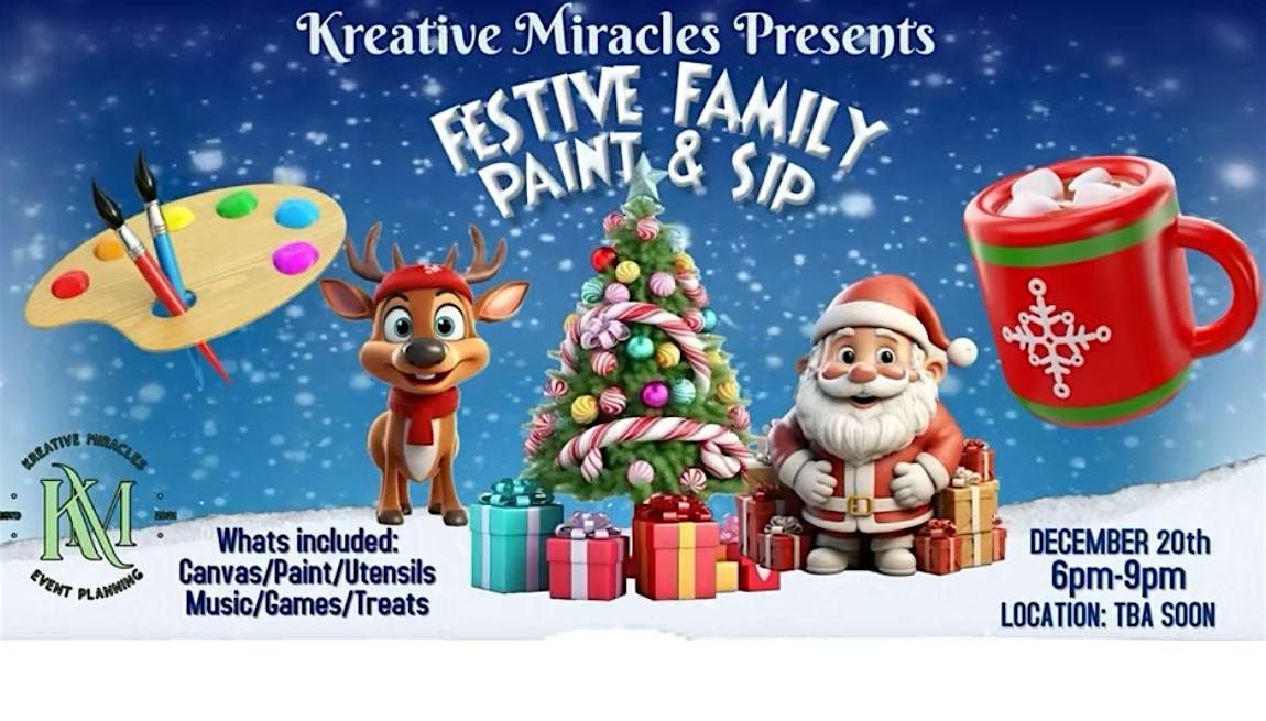 Festive Family Paint Time