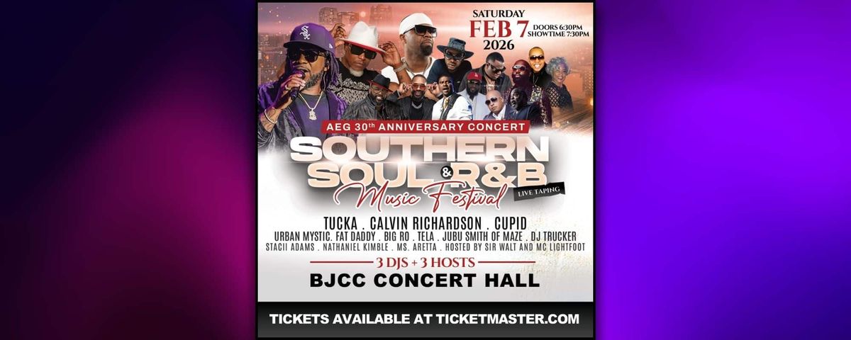 Southern Soul and R&B Music Fest: Tucka Calvin Richardson Cupid & Urban Mystic