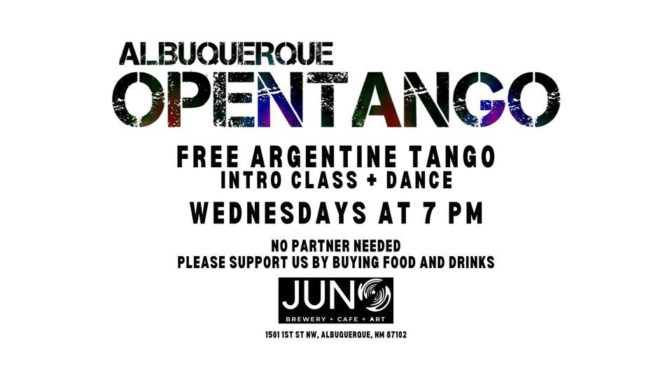 Free Tango Intro Class and Dance at Juno - ABQ Tango Festival Special Edition | JUNO