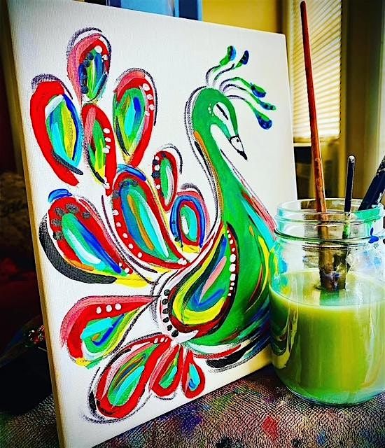 Holiday Peacock Party- Chestnut Hill Location