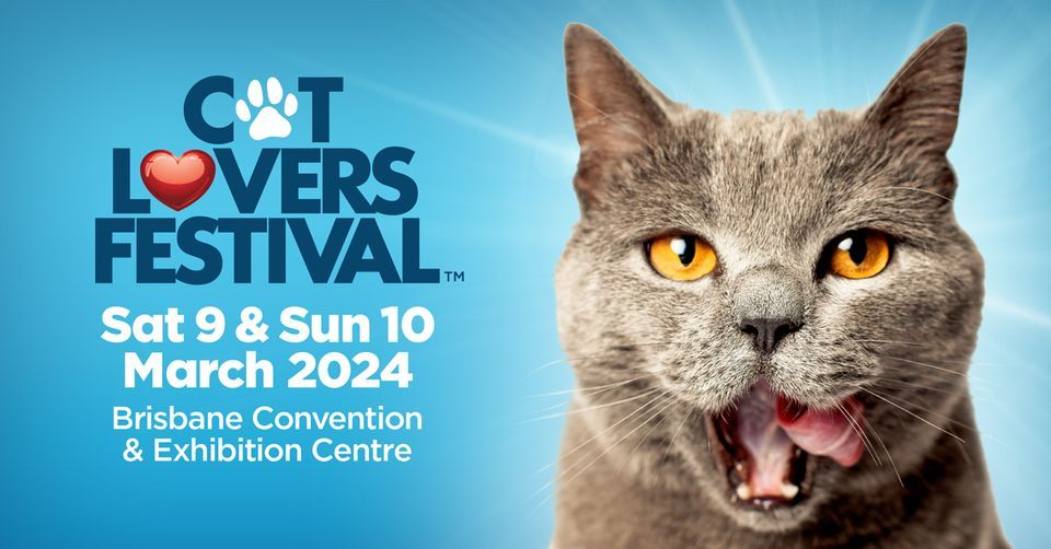 Cat Lovers Festival, Brisbane 2024 Brisbane Convention & Exhibition