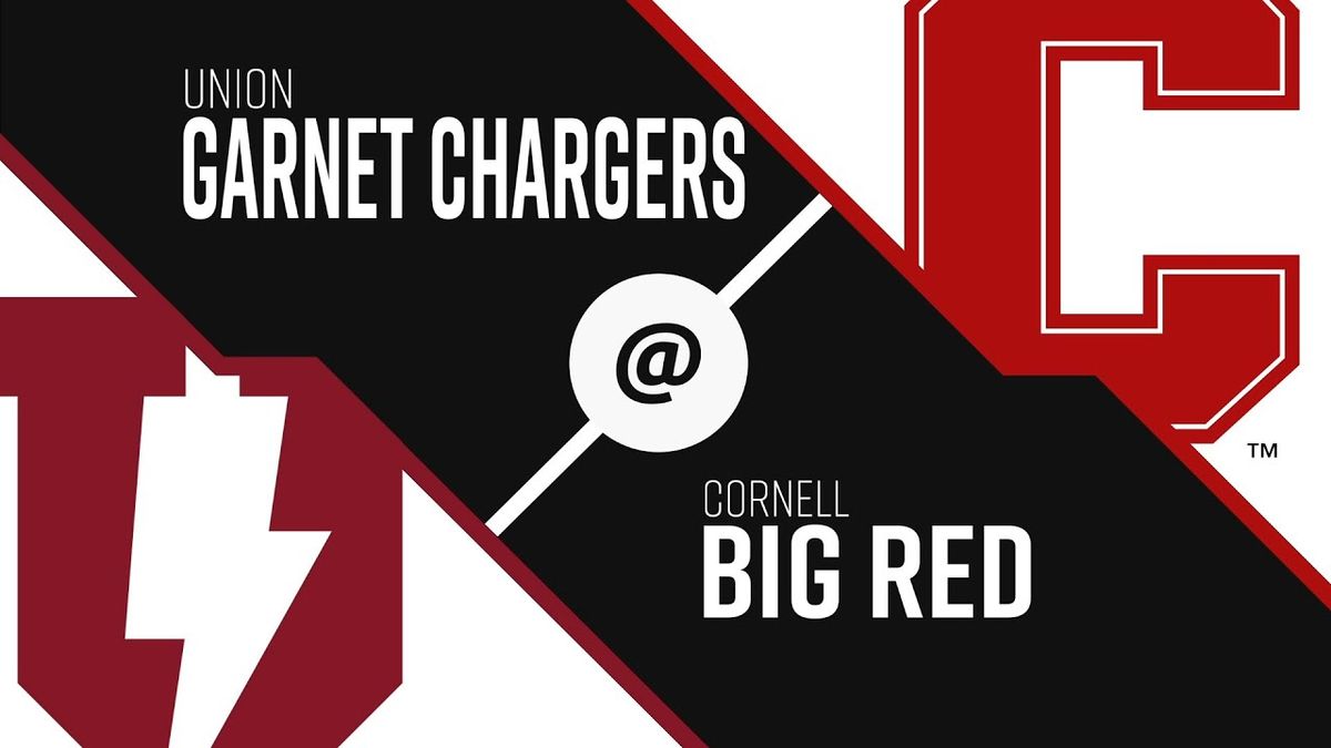 Cornell Big Red vs. Union College Garnet Chargers