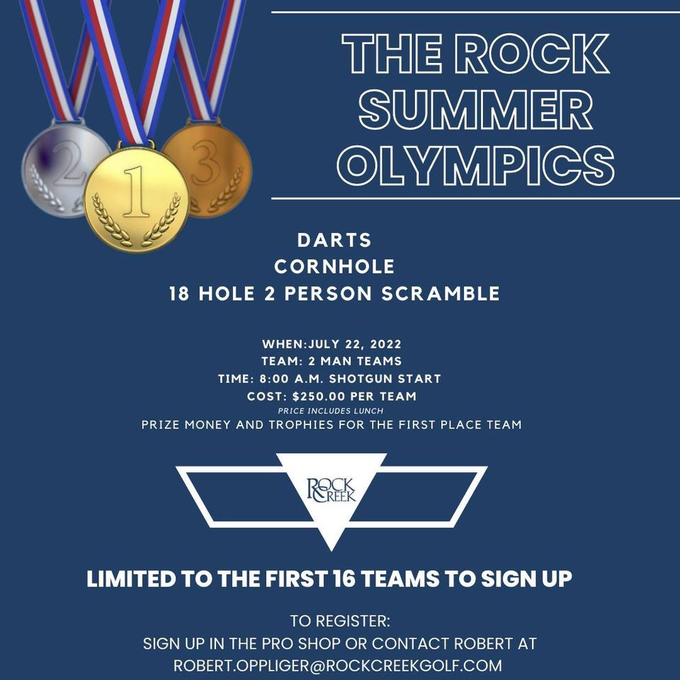 Summer Olympics Rock Creek Golf Club, Fairhope, AL July 22, 2023