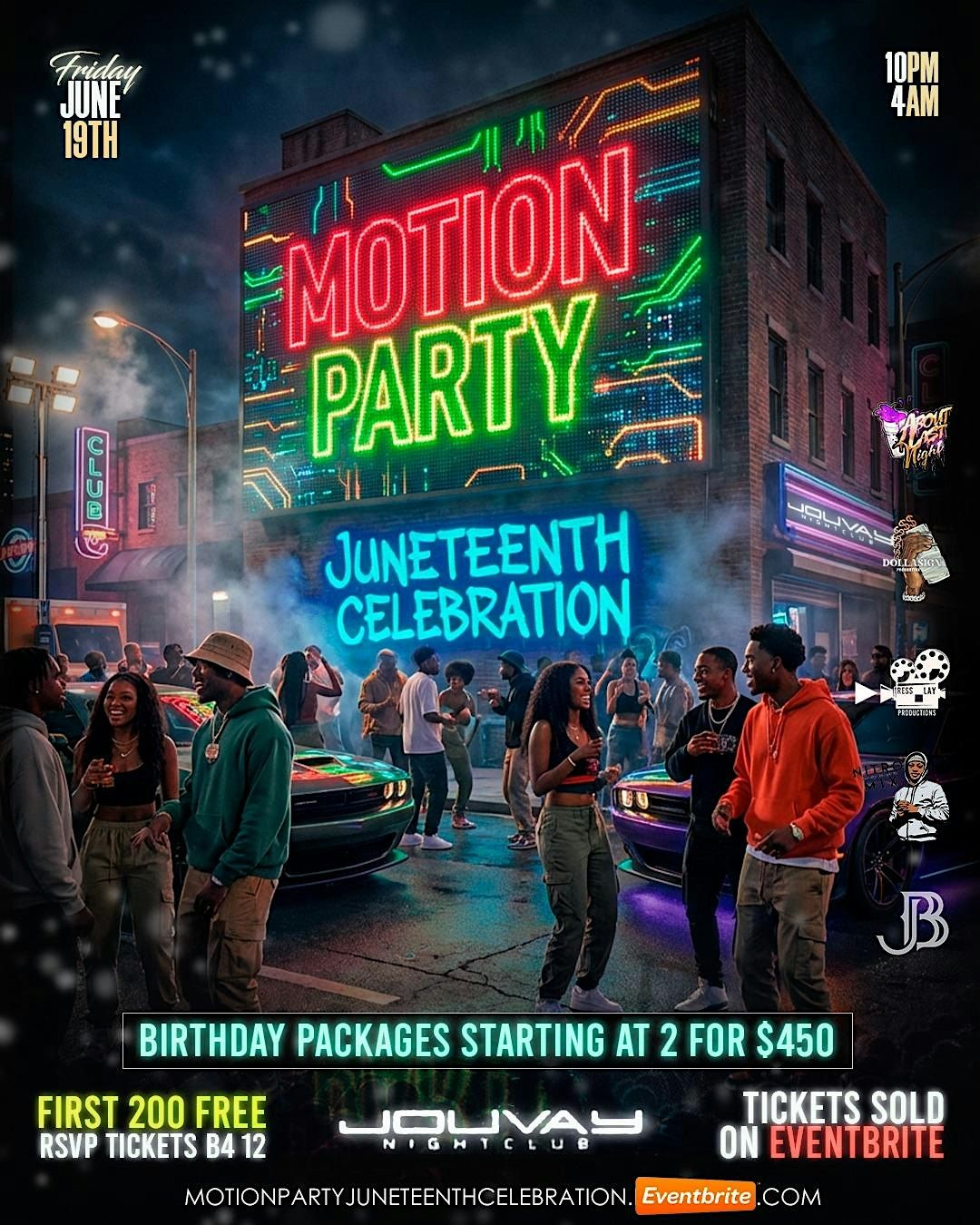 Motion Party Juneteenth Celebration