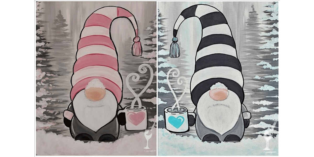 Winter Gnomie - Paint and Sip in San Antonio | Classpop!\u2122