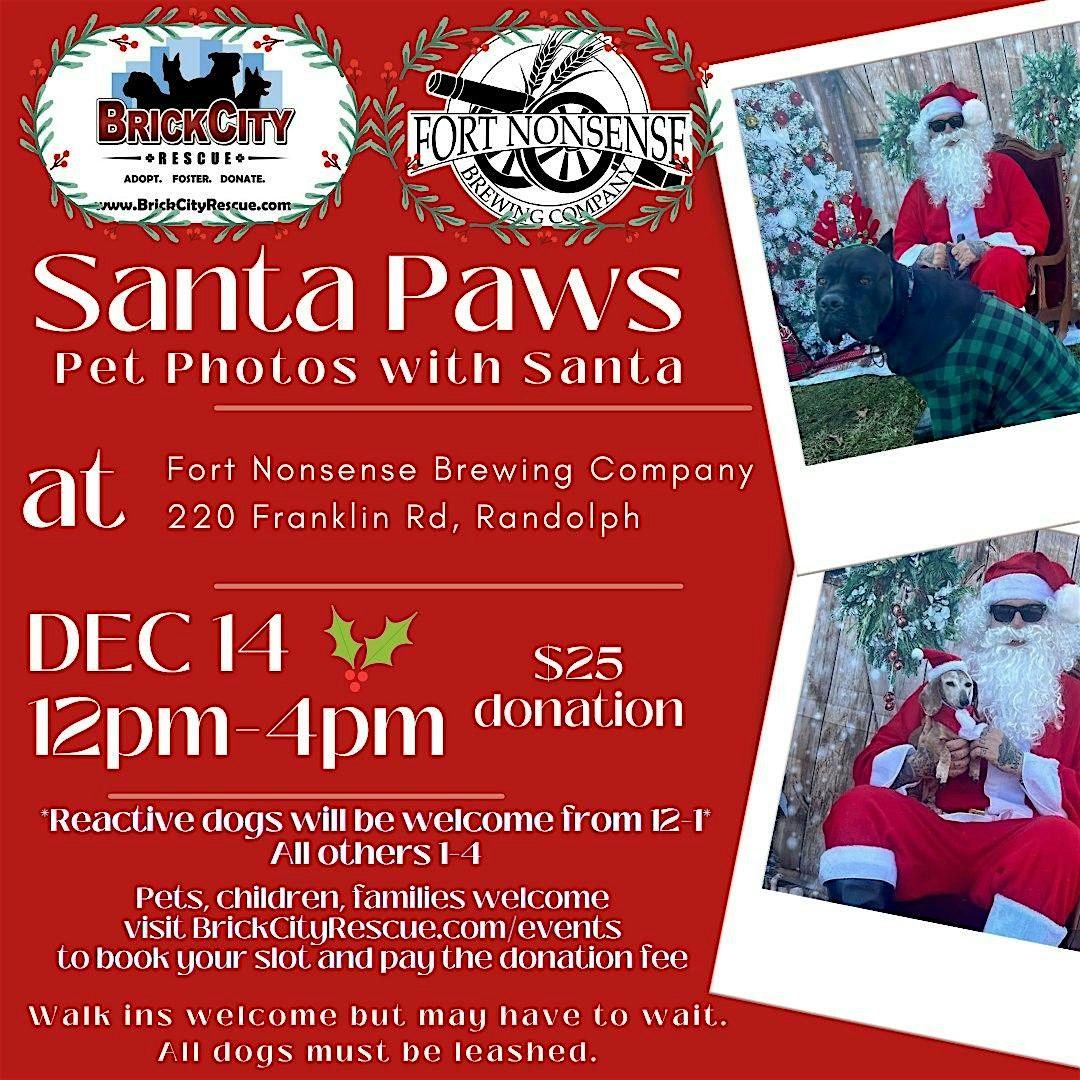 Santa Paws: Pet photos with Santa