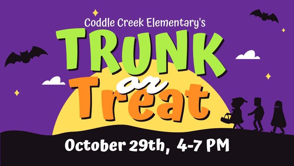 Trunk or Treat Fall Festival! Coddle Creek Elementary, Mooresville
