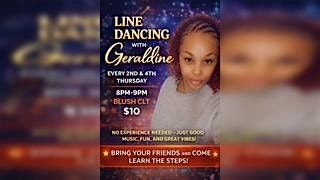 Line Dancing With Geraldine at Blush CLT
