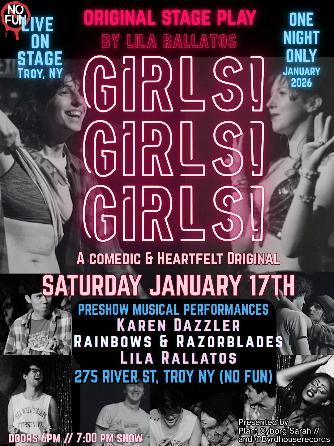 Girls! Girls! Girls! (Original Stage Play)  by Lila Rallatos