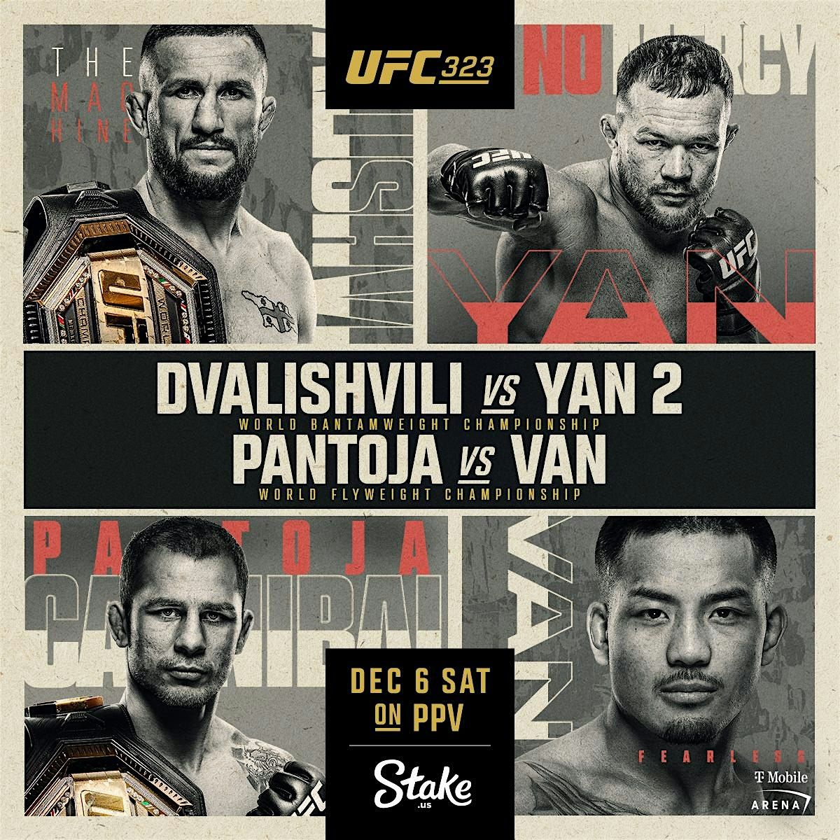 UFC 323: Dvalishvili vs Yan 2