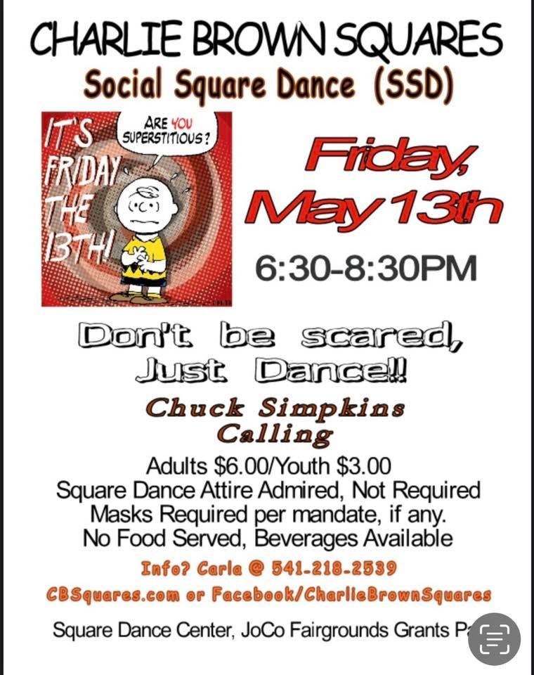 Charlie Brown Squares: Social Square Dance | 1451 Fairgrounds Rd