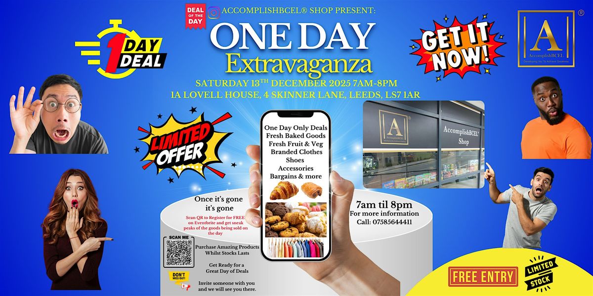 AccomplishBCEL\u00ae Shop One Day Shopping Extravaganza