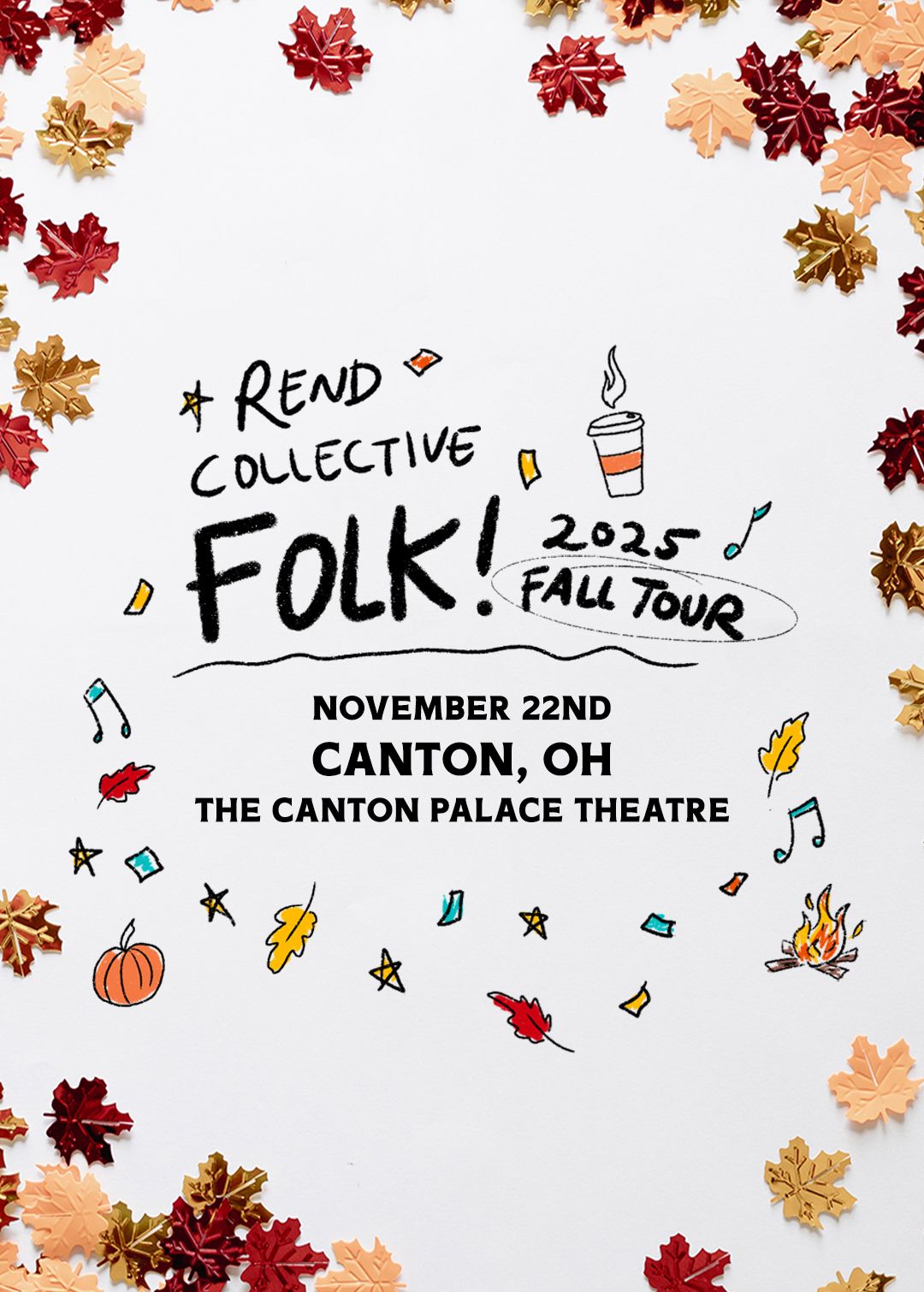 Rend Collective at Willow Creek Community Church - Crystal Lake