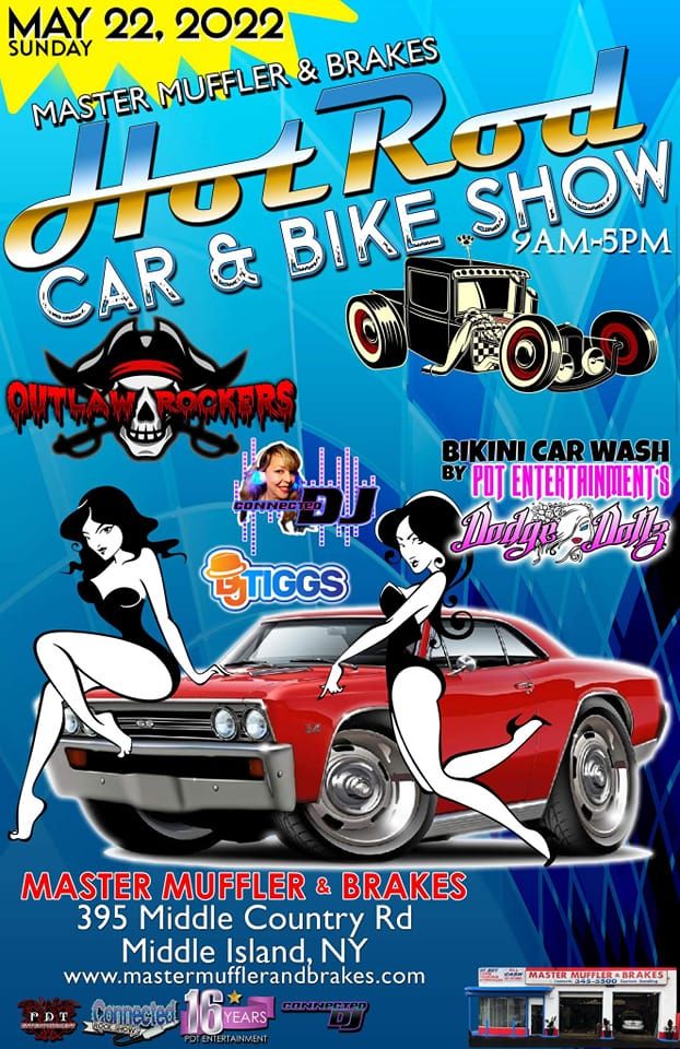 Outlaw Rockers at the Hot Rod Car and Bike Show! Master Muffler