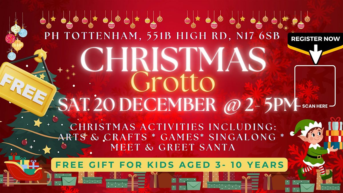Santa's Grotto at Potters House Tottenham