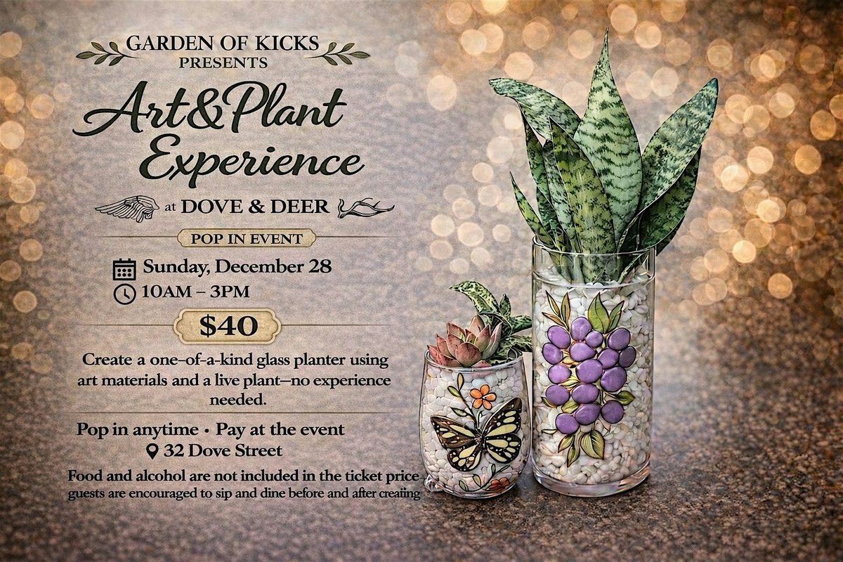 Art & Plant Experience Brunch