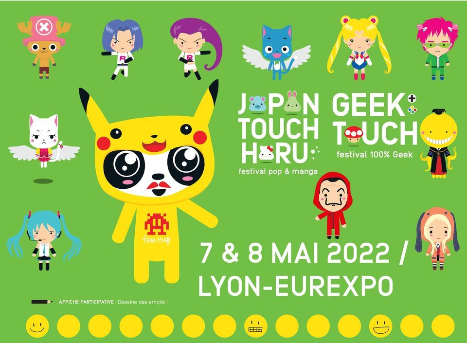 Japan Touch Haru / Geek Touch 2022 EurexpoEntrée Visiteurs Ouest